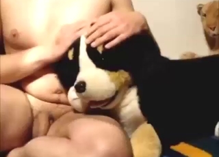 Where this plushie fucker has never gone before