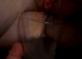 The awesome dog sex action in the close-up